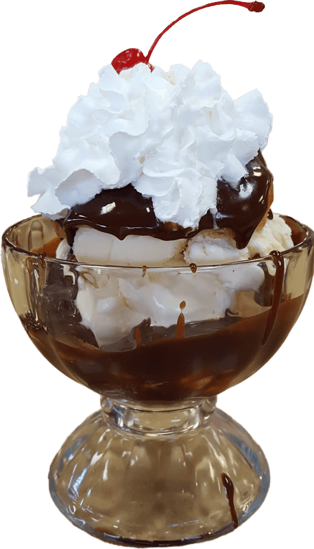 hot fudge sundae dessert